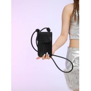 Crossbody Bag With Woven Strap