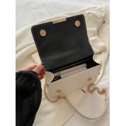 Crossbody Bag With Silver Hardware