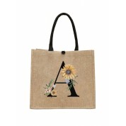 Reusable Canvas Shopping Tote Bag